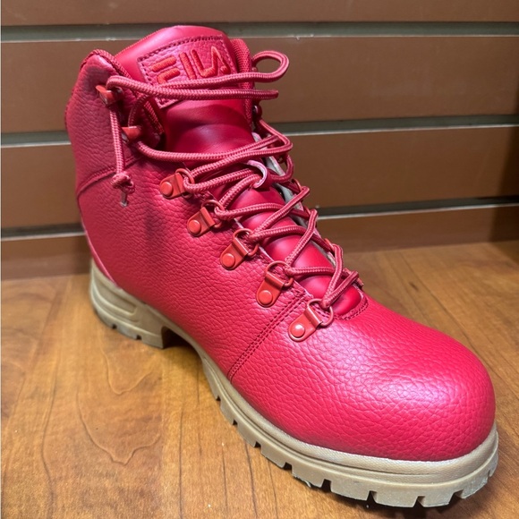Fila Red Hiking Boots - Picture 4 of 11